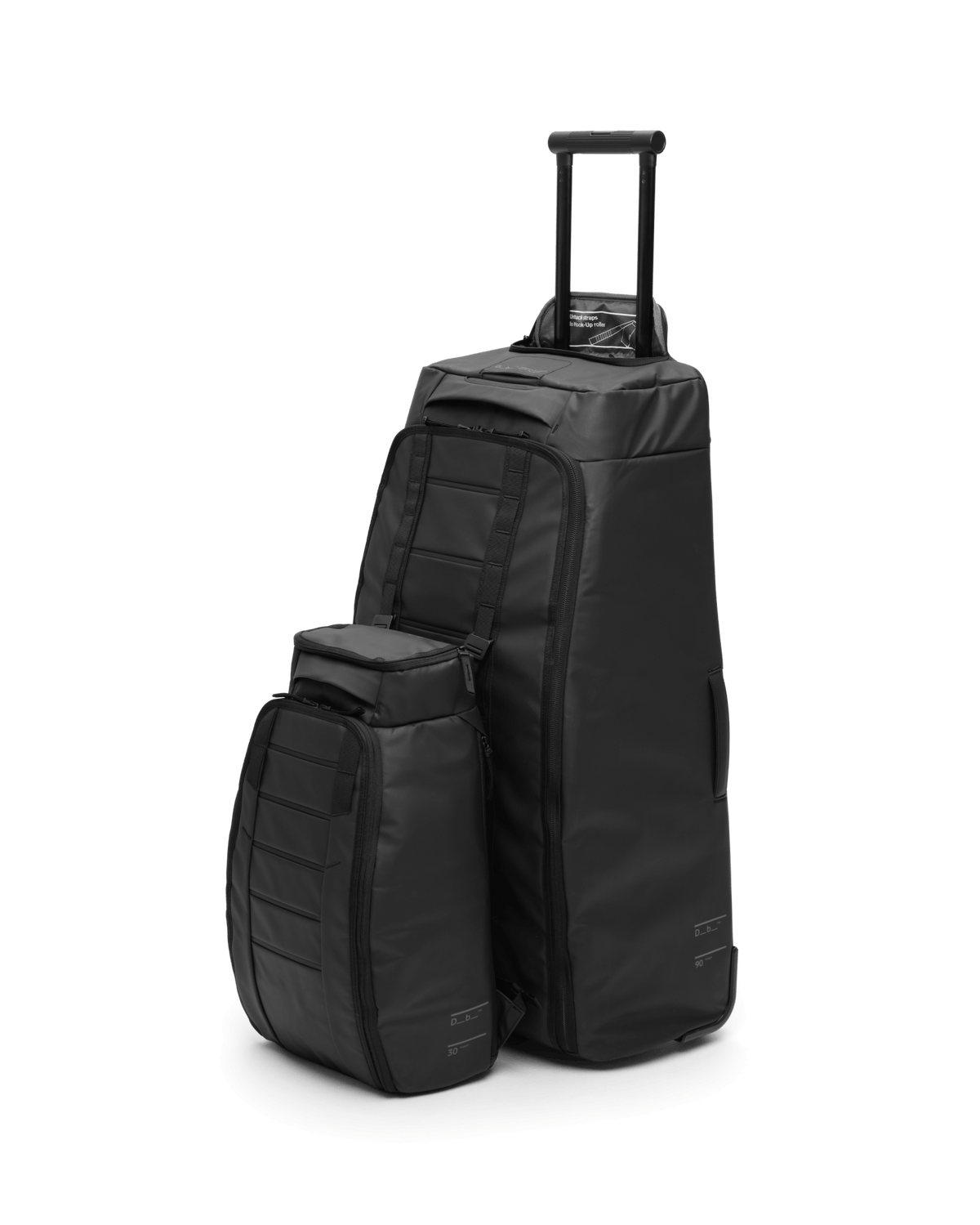 Hugger Roller Bag 90L Black Out