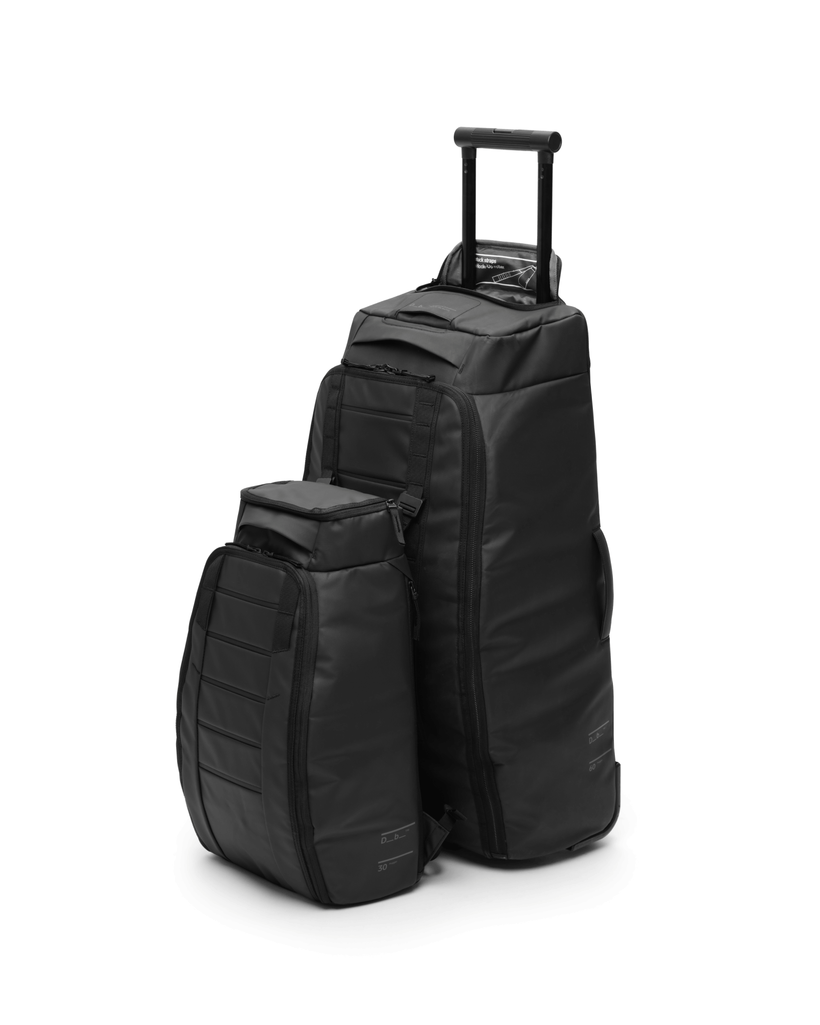 Hugger Roller Bag 60L Black Out