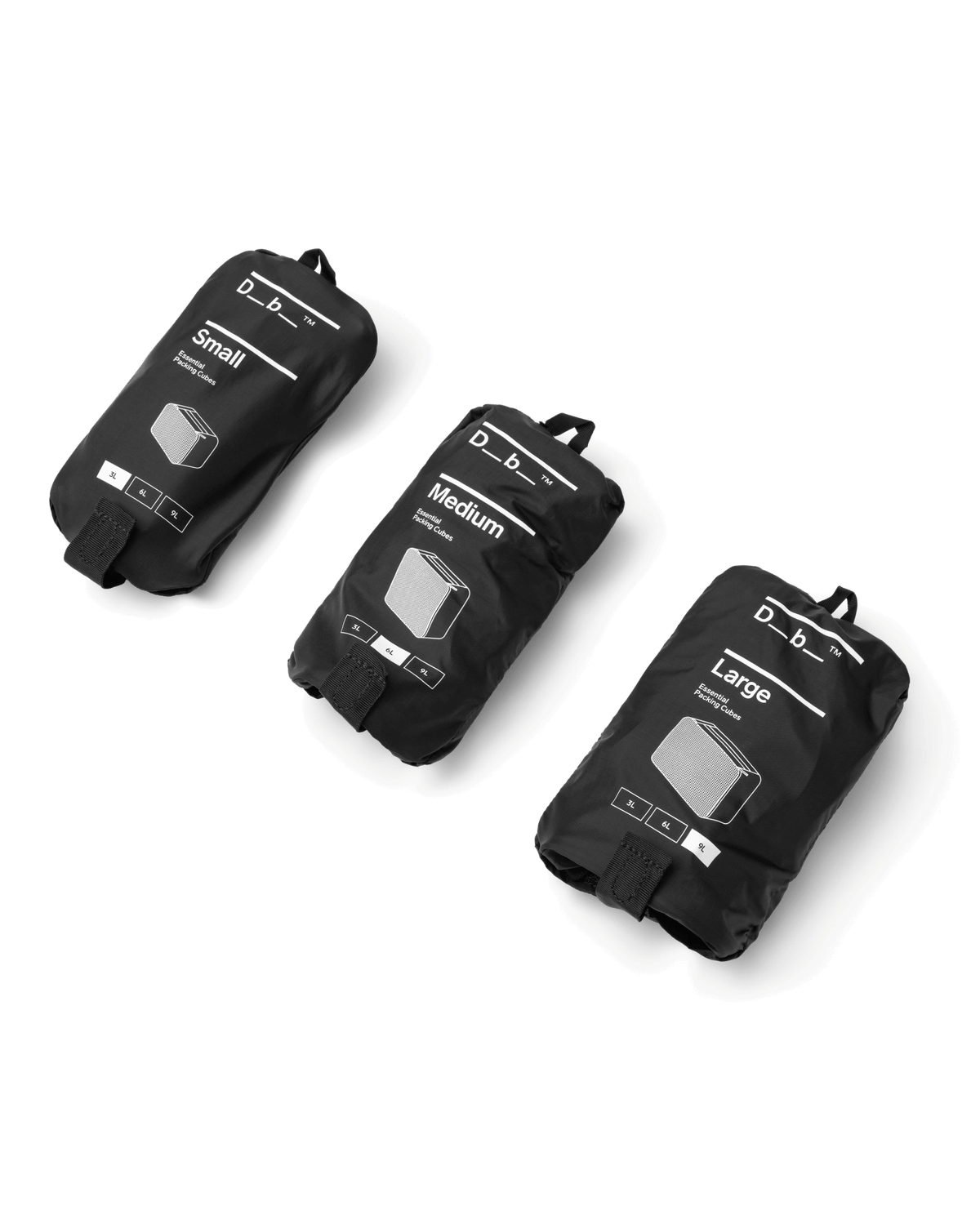 Essential Packing Cube M Black Out